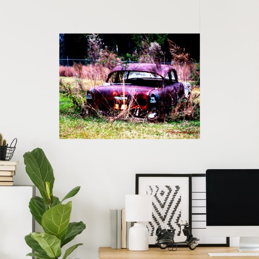 壊れた夢の分野 ポスター (ホームオフィス)