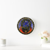 壊れた天文時計 ラウンド壁時計 (ホーム)