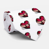 壊れた心がある ネクタイ (ロール)