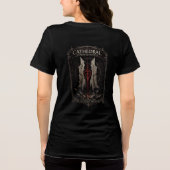 壊れた心の大聖堂 トライブレンドTシャツ (裏面)