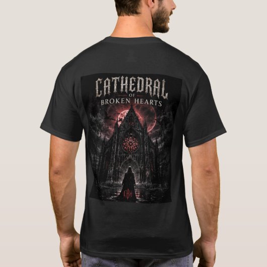 壊れた心の大聖堂 Tシャツ (裏面)