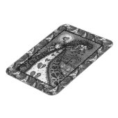 壊れた心を持った泣くバレンタイン墓地ゴシック マグネット (左側)