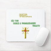 壊れた戒めクリスチャン マウスパッド (マウス)