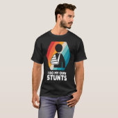 壊れた手すぐVintaに私の自分のスタントを行う Tシャツ (正面フル)