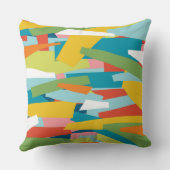 壊れた景色-枕 クッション (裏面)