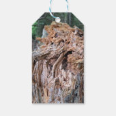 壊れた木の贈り物ラベル ギフトタグ (裏面)