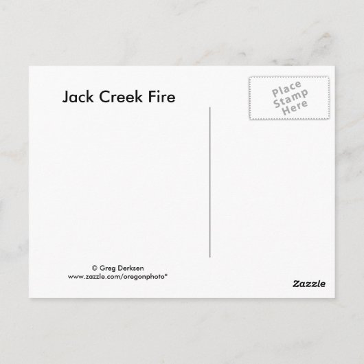 壊れた松 ポストカード (裏面)