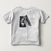 壊れた格言 トドラーTシャツ (裏面)
