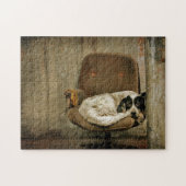 壊れた椅子 ジグソーパズル (横)