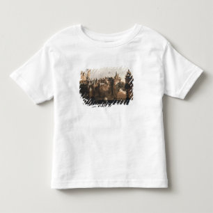 壊れた橋が付いている町 トドラーTシャツ