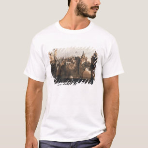壊れた橋が付いている町 Tシャツ