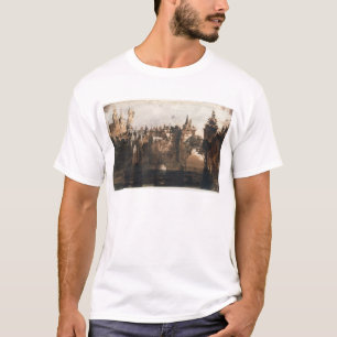 壊れた橋が付いている町 Tシャツ