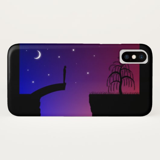 壊れた橋 iPhone ケース - Mate Case-Mate iPhoneケース (裏面(横))
