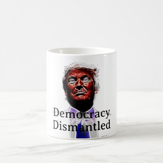 壊れた民主主義 コーヒーマグ コーヒーマグカップ (中央)