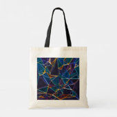 壊れた気泡トートバッグ トートバッグ (裏面)