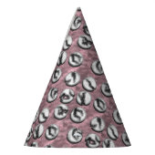 壊れた水玉模様パーティー帽子 パーティーハット (左)