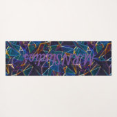 壊れた泡ヨガマット ヨガマット (裏面(横))