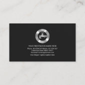 壊れた漏出配管管 名刺 (裏面)