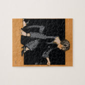 壊れた真珠のネックレス ジグソーパズル (横)