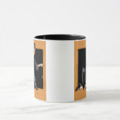 壊れた真珠のネックレス マグカップ (中央)