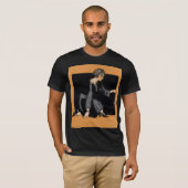 壊れた真珠のネックレス Tシャツ (正面フル)