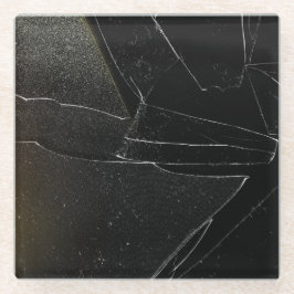 壊れた窓 ガラスコースター