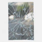 壊れた窓 キッチンタオル (縦)