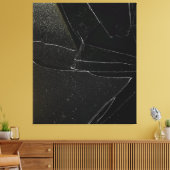 壊れた窓 キャンバスプリント (インサイチュ (リビング))