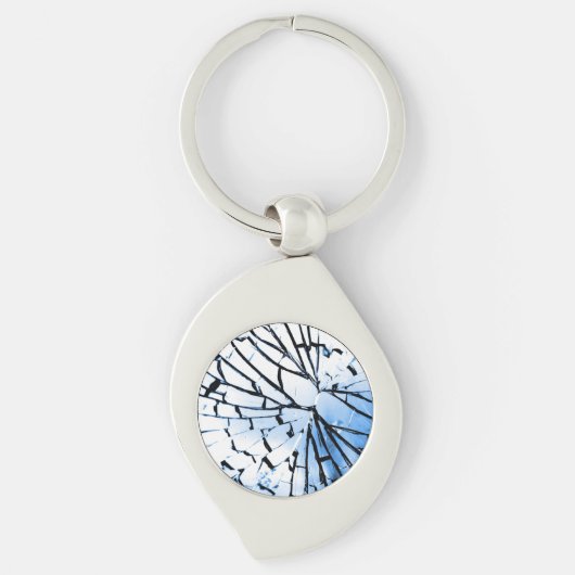 壊れた窓 キーホルダー (正面)