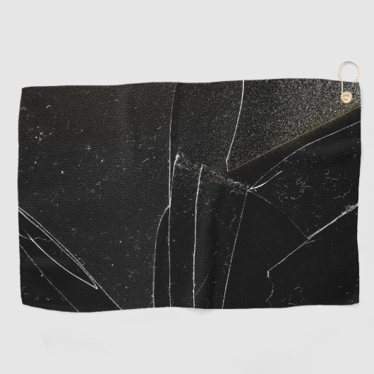 壊れた窓 ゴルフタオル (横)