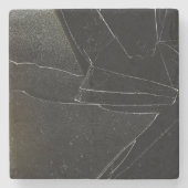 壊れた窓 ストーンコースター (正面)