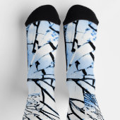 壊れた窓 ソックス (上部)