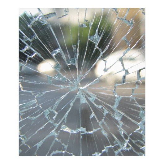 壊れた窓 フォトプリント            (正面)