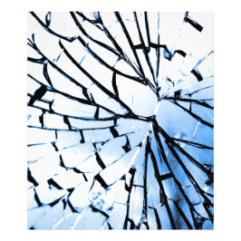 壊れた窓 フォトプリント