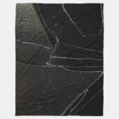 壊れた窓 フリースブランケット (正面)