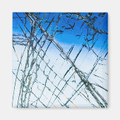 壊れた窓 マグネット (正面)