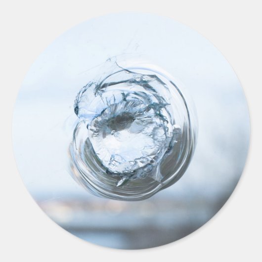 壊れた窓 ラウンドシール (正面)