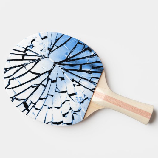 壊れた窓 卓球ラケット (横)