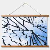 壊れた窓 吊り下げ型タペストリー (正面3)