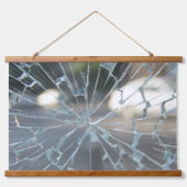 壊れた窓 吊り下げ型タペストリー (正面3)