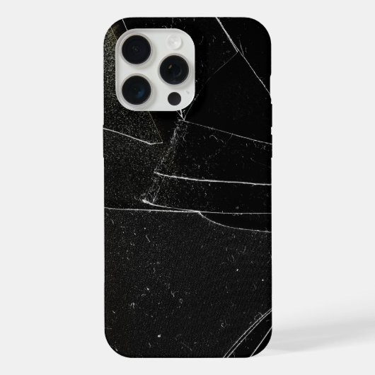 壊れた窓 iPhoneケース (裏面)