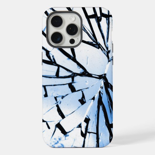 壊れた窓 iPhoneケース (裏面)