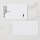 壊れた背板 名刺 (正面/裏面)