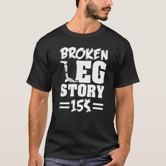 壊れた脚物語 Tシャツ (正面)