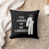 壊れた腕はスタントマンの子供を得る クッション (ブランケット)