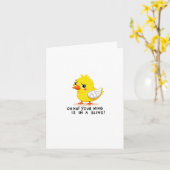 壊れた腕カードのカードを回復する カード (黄色い花)