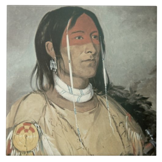 壊れた腕1831年(キャンバスの油) タイル (正面)