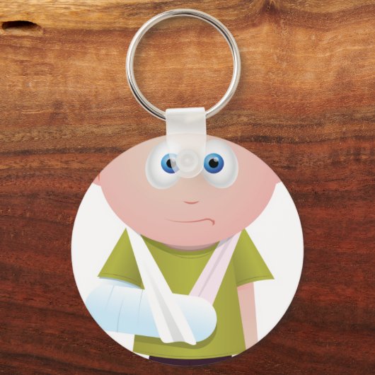 壊れた腕 キーホルダー (正面)