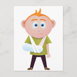 壊れた腕 ポストカード