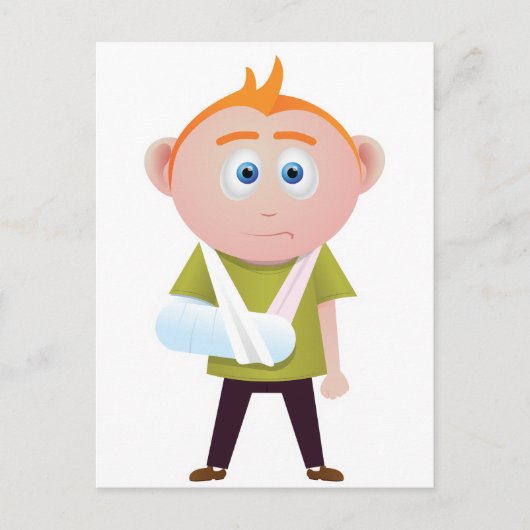 壊れた腕 ポストカード (正面)